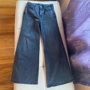 Hollister Wide leg high rise jeans